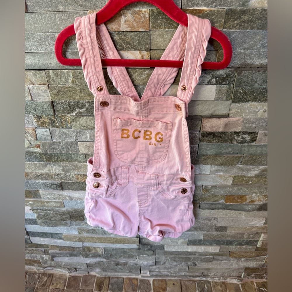 BCBG Kids Light Pink Overalls